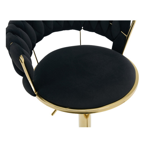 57cm Lennyn Adjustable Velvet Bar Stools