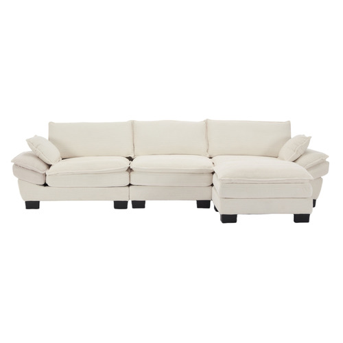 Haines 4 Seater Modular Sofa Set with Ottoman