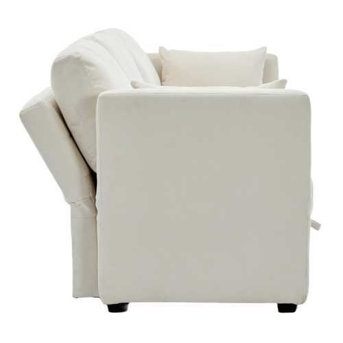 Juno 3 Seater Upholstered Sofa with Storage