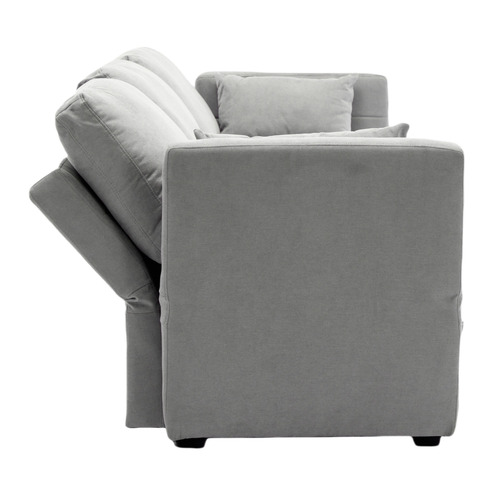 Juno 3 Seater Upholstered Sofa with Storage