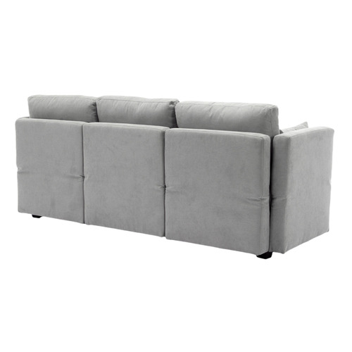 Juno 3 Seater Upholstered Sofa with Storage