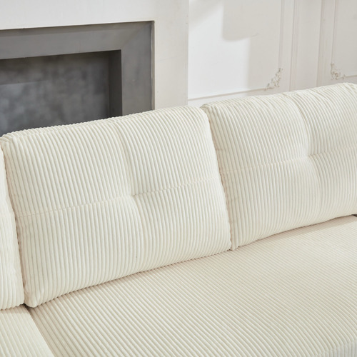 Fontana 4 Seater Pull Out Sofa Bed with Chaise