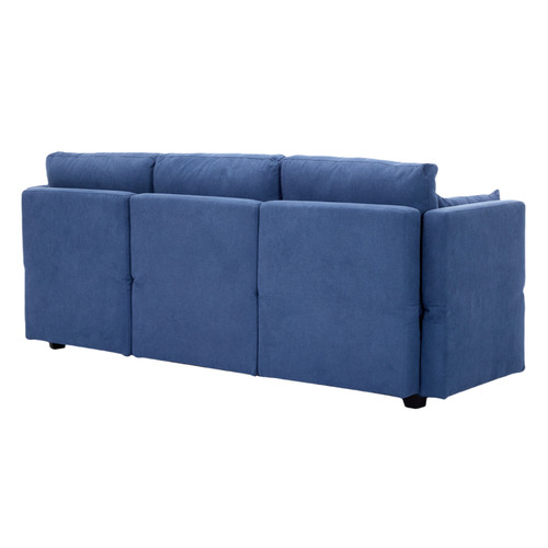 Juno 3 Seater Upholstered Sofa with Storage
