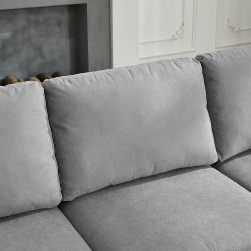 Juno 4 Seater Modular Sofa Set with Ottoman