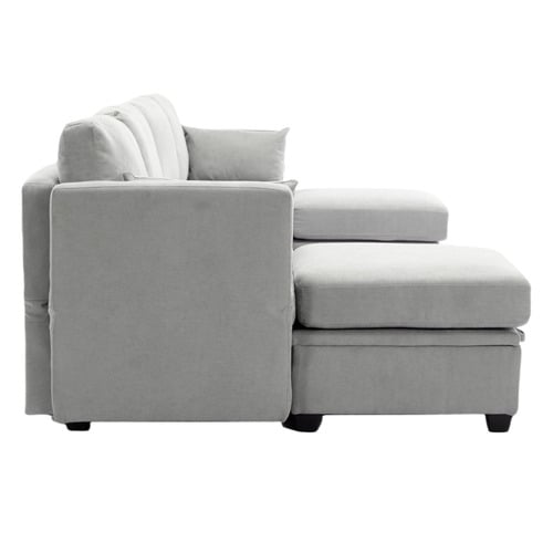 Juno 6 Seater Modular Sofa Set with Ottoman