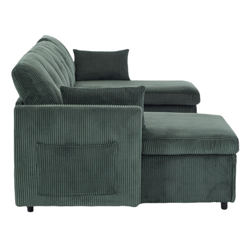 Fontana 4 Seater Pull Out Sofa Bed with Chaise