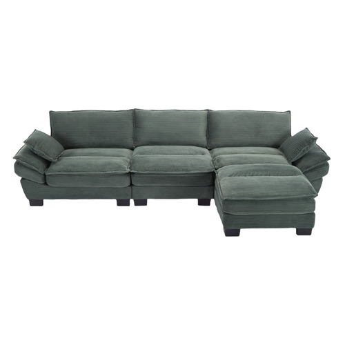 Haines 4 Seater Modular Sofa Set with Ottoman
