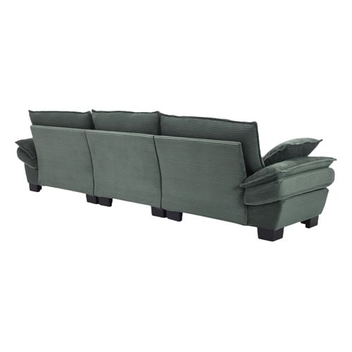 Haines 4 Seater Modular Sofa Set with Ottoman