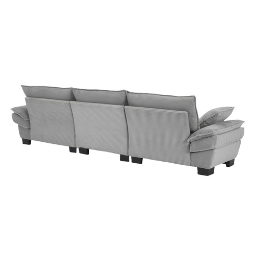 Haines 4 Seater Modular Sofa Set with Ottoman