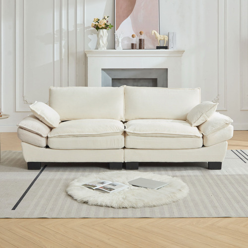 Haines 3 Seater Upholstered Sofa