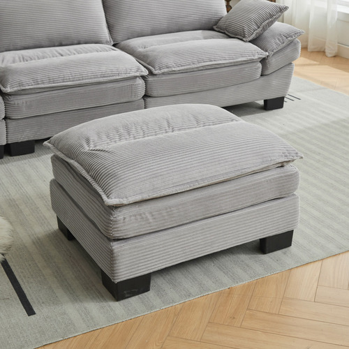 Haines 4 Seater Modular Sofa & Ottoman Set