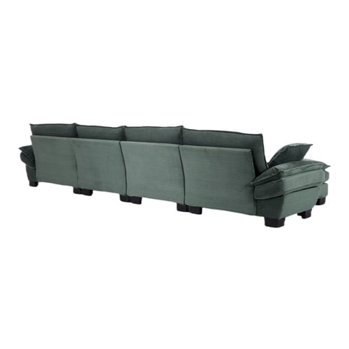 83cm Haines 4 Seater Modular Sofa & Ottoman Set