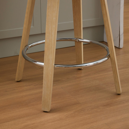 66.5cm Florence Walnut Wood Bar Stools
