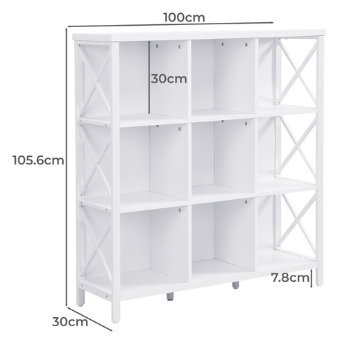 Durham 9 Cube Shelving Unit