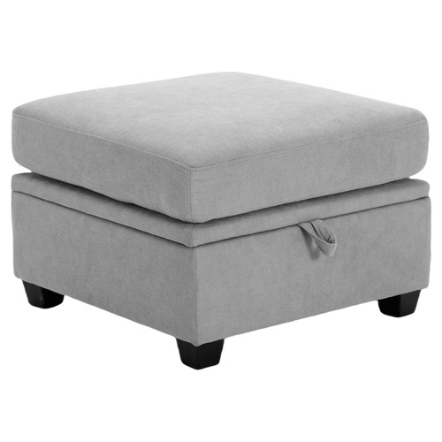 Juno Faux Leather Storage Ottoman