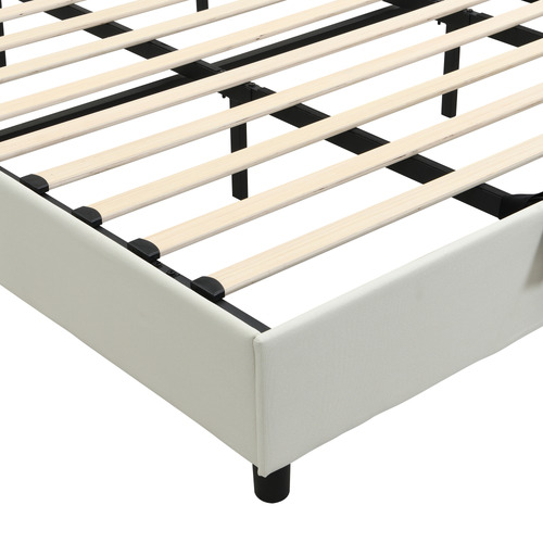 Winsted Upholstered Gas Lift Storage Bed with LED