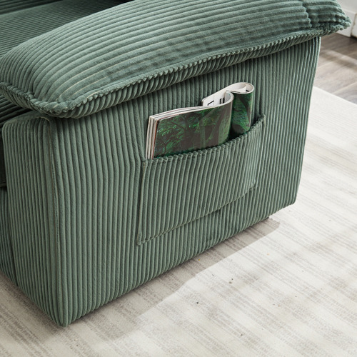 Eviana 5 Seater Corner Modular Sofa Bed