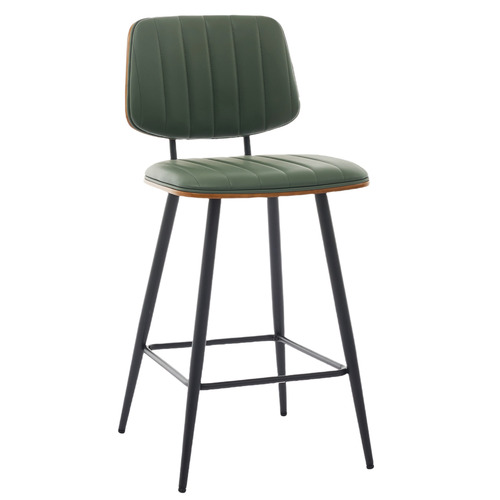 Alvin Faux Leather Bar Stools