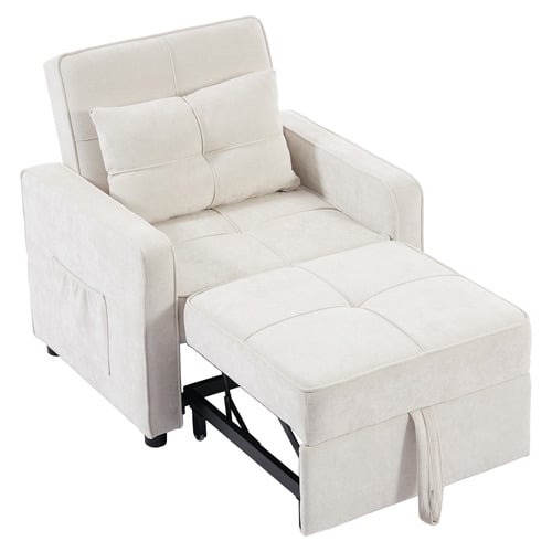Iya Single Chenille Sofa Bed