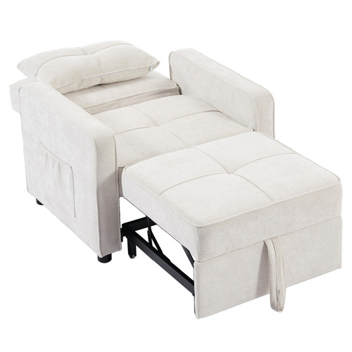 Iya Single Chenille Sofa Bed