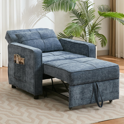 Iya Single Chenille Sofa Bed