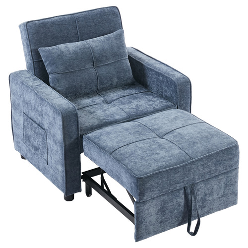 Iya Single Chenille Sofa Bed