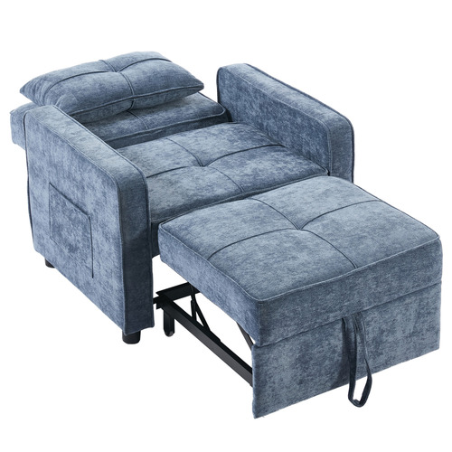 Iya Single Chenille Sofa Bed