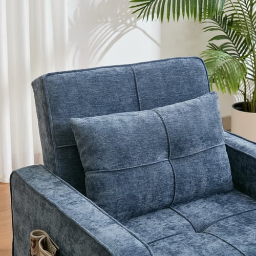 Iya Single Chenille Sofa Bed