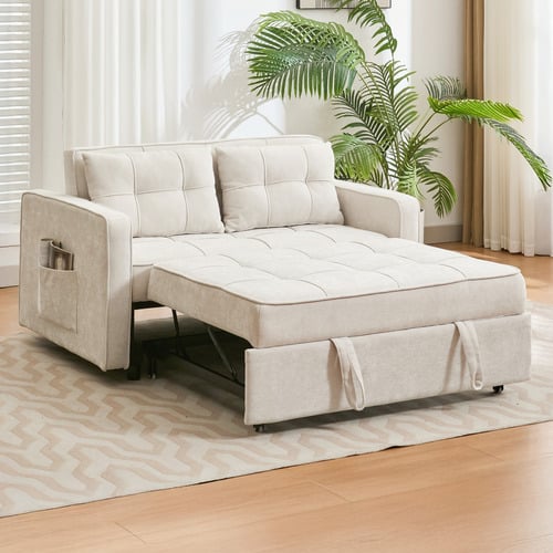 Iya 2 Seater Chenille Sofa Bed