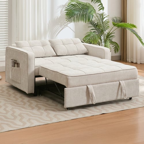 Iya 2 Seater Chenille Sofa Bed