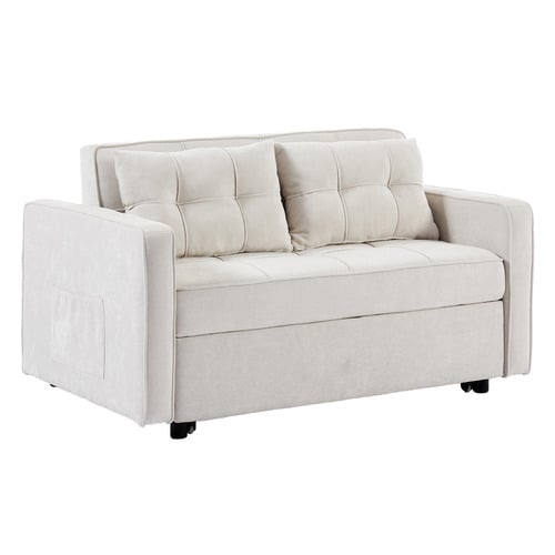 Iya 2 Seater King Single Chenille Sofa Bed