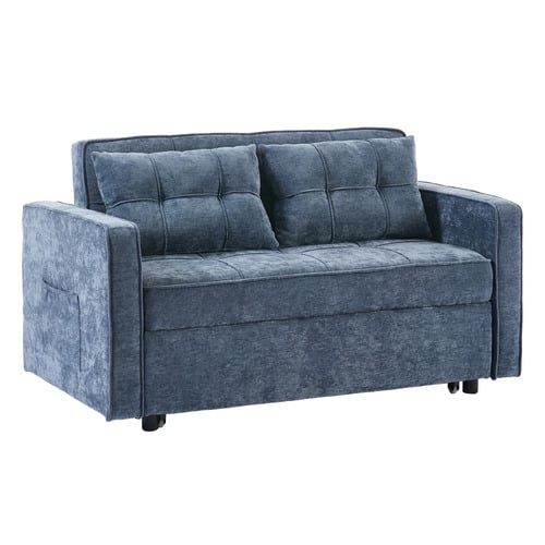 Iya 2 Seater King Single Chenille Sofa Bed