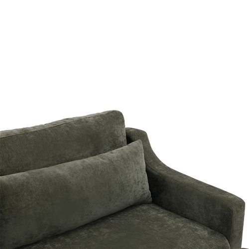 Felicie 4 Seater Chenille Sofa & Ottoman Set