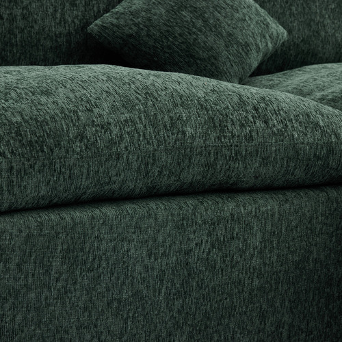 Fiona 4 Seater Chenille Sofa & Ottoman Set