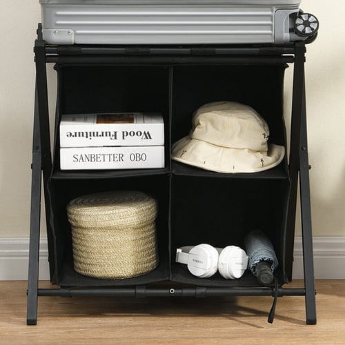 Aspen Luggage Rack with Storage