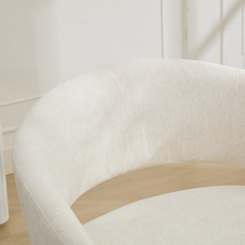 Nylah Chenille Swivel Armchair