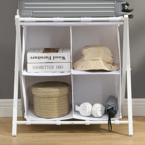 Aspen Luggage Rack with Storage