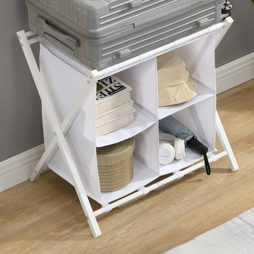 Aspen Luggage Rack with Storage