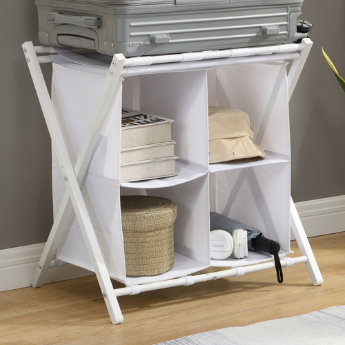 Aspen Luggage Rack with Storage