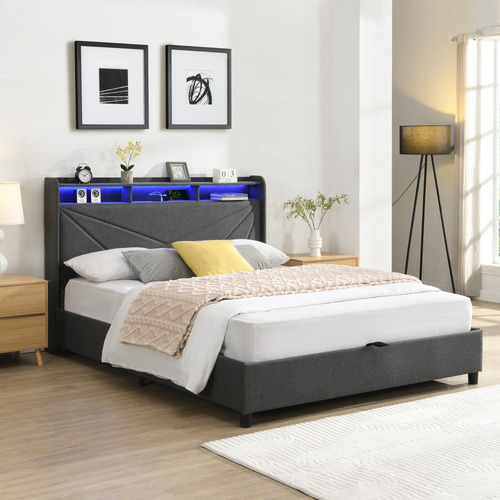 Winsted-Upholstered-Gas-Lift-Storage-Bed-with-LED