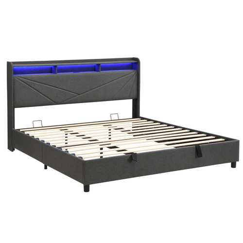 Winsted-Upholstered-Gas-Lift-Storage-Bed-with-LED