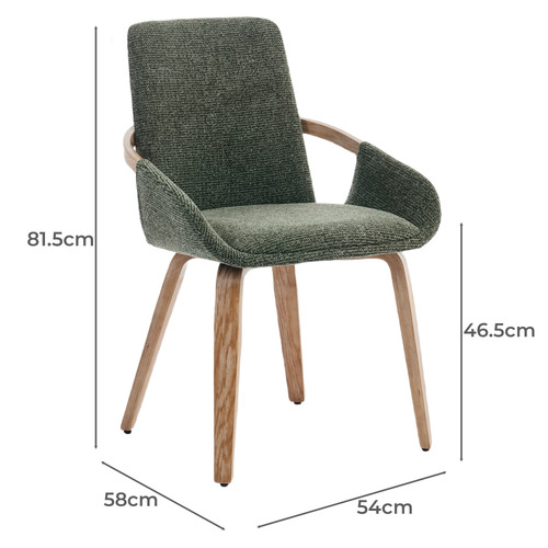 Alwina Chenille Dining Chairs