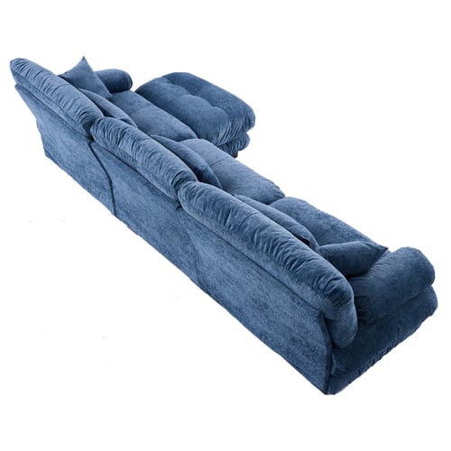 Rizalino Boucle 3 Seater Sofa with Ottoman