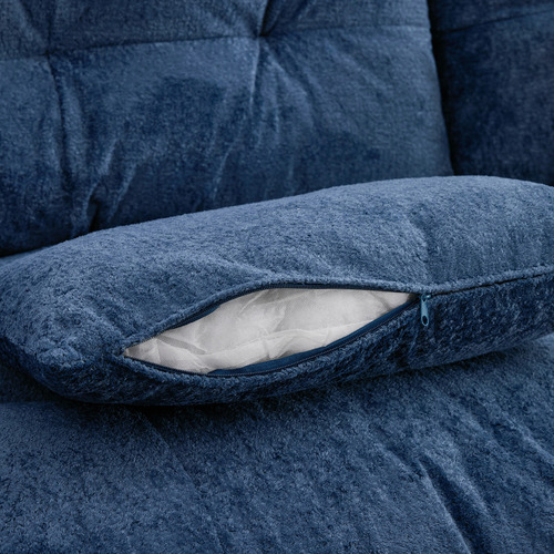 Rizalino Boucle 3 Seater Sofa