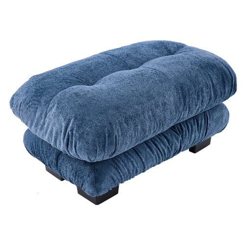 Rizalino Boucle 4 Seater Sofa with Ottoman