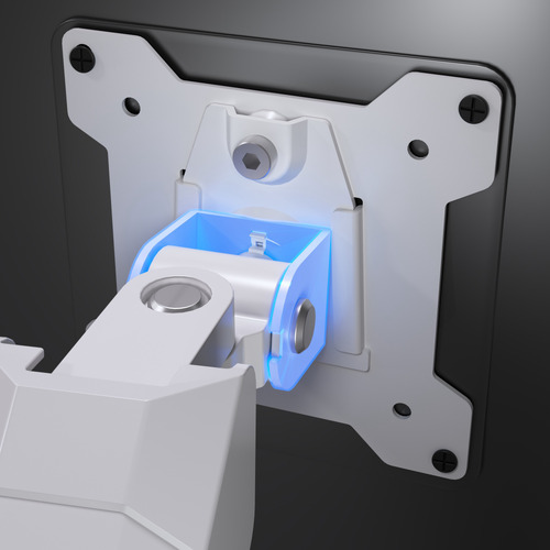 Harley Adjustable Single Monitor Arm with Desk Clamp