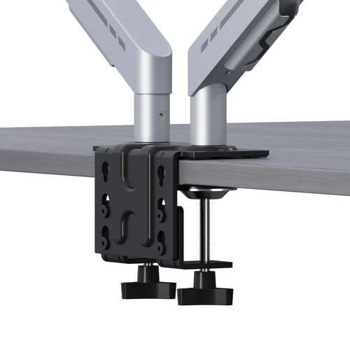 Harley Adjustable Dual Monitor Arm with Desk Clamp