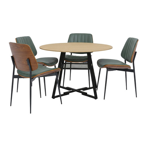4 Seater Maxine Dining Table & Chair Set