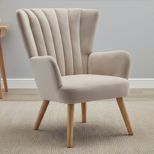 Elyse Velvet Armchair