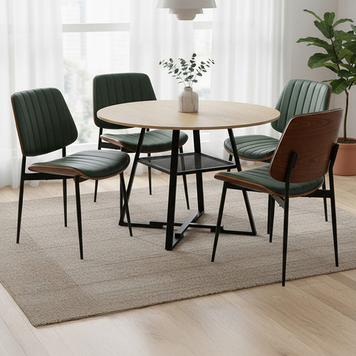 4 Seater Maxine Dining Table & Chair Set